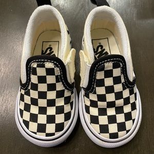 Toddler Checkered Vans